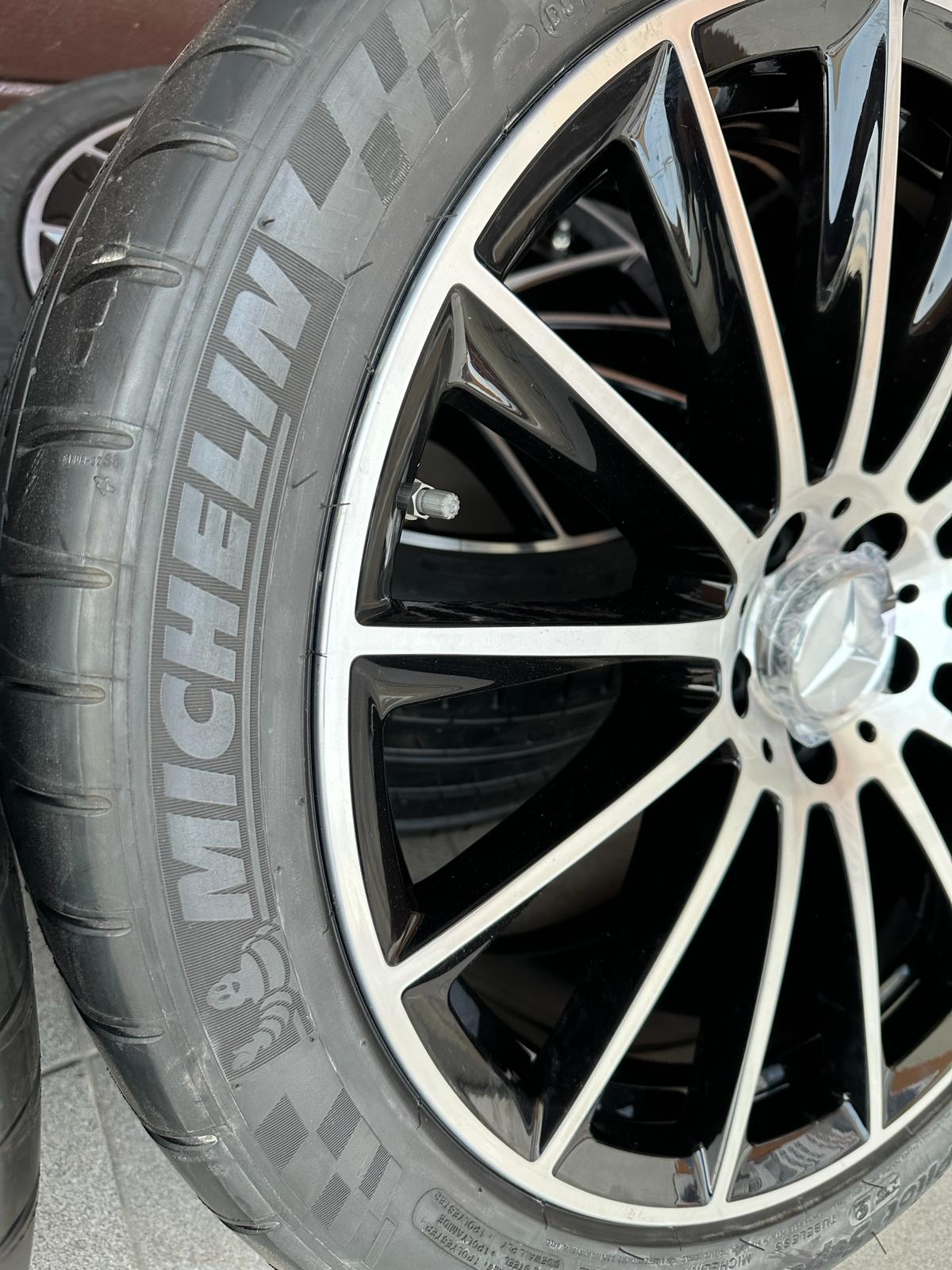 Original W223 Amg S Class Wheels with pressure sensors, Michelin summer tires r20 - Image 3