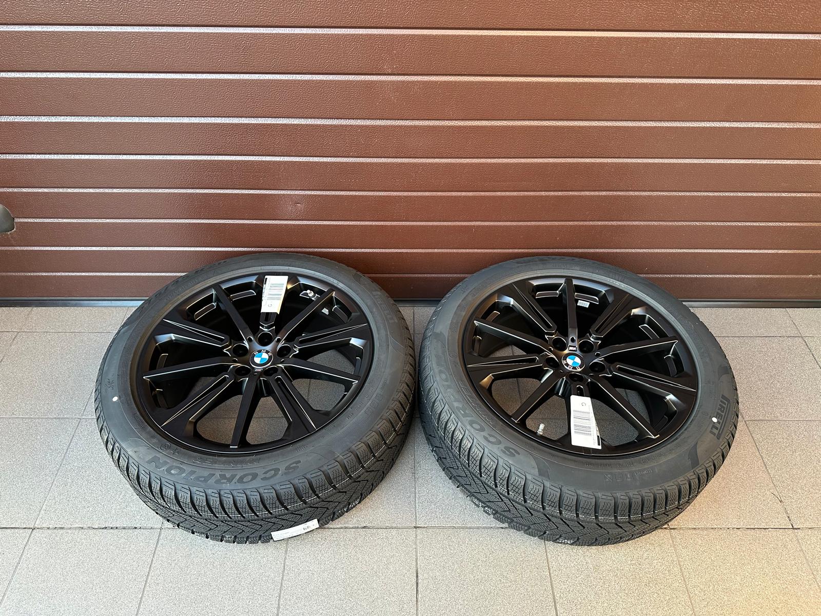 Original G05 X5 M G06 X6 M Style 748 Rims with pressure sensors for winter tires Pirelli R20 - Image 5
