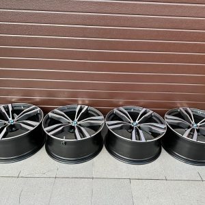 Original G07 X7 LCI M Doppelspeiche 754 biocolor (orbitgrey / glanzgedreht) Wheels With pressure sensors, r21