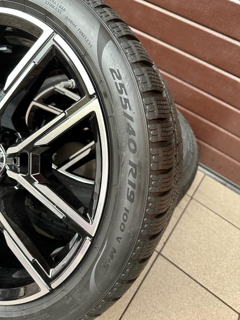 Original G26 i4 G26 M Y-Speiche 859 bicolor (jet black / glanzgedreht) Wheels with pressure sensors for winter tires Pirelli r19 - Image 5