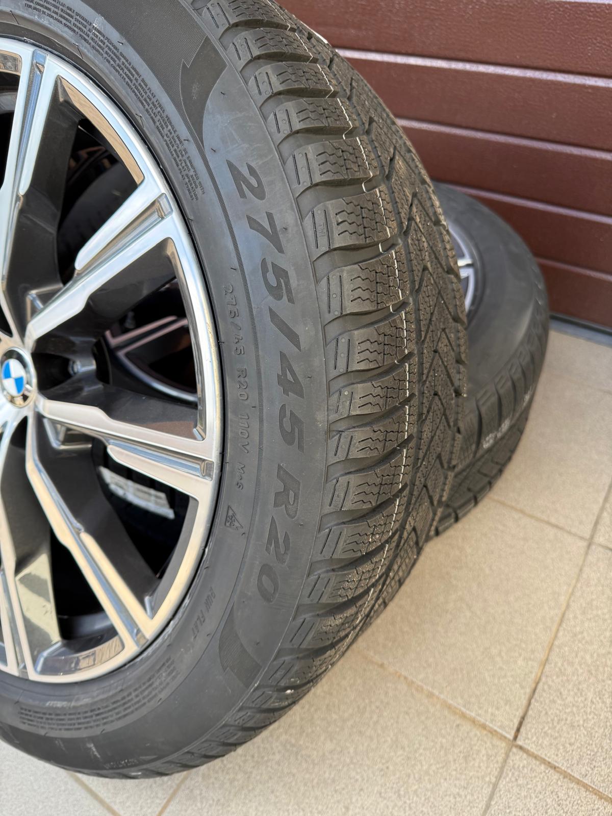 Original winter X5 G05 X6 G06 M Style 740 Wheels with pressure sensors, tires Pirelli r20 - Image 5