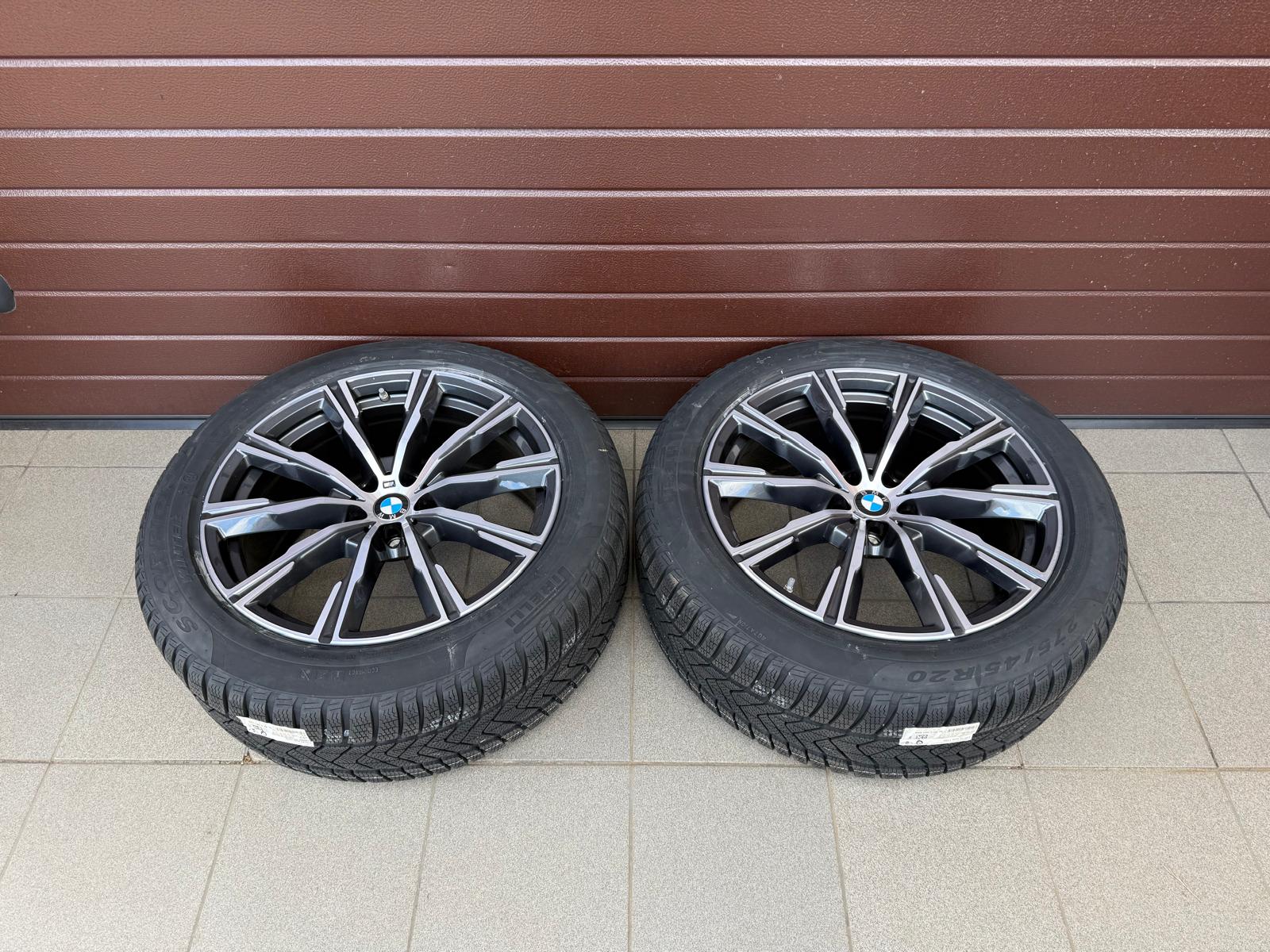 Original winter X5 G05 X6 G06 M Style 740 Wheels with pressure sensors, tires Pirelli r20 - Image 6