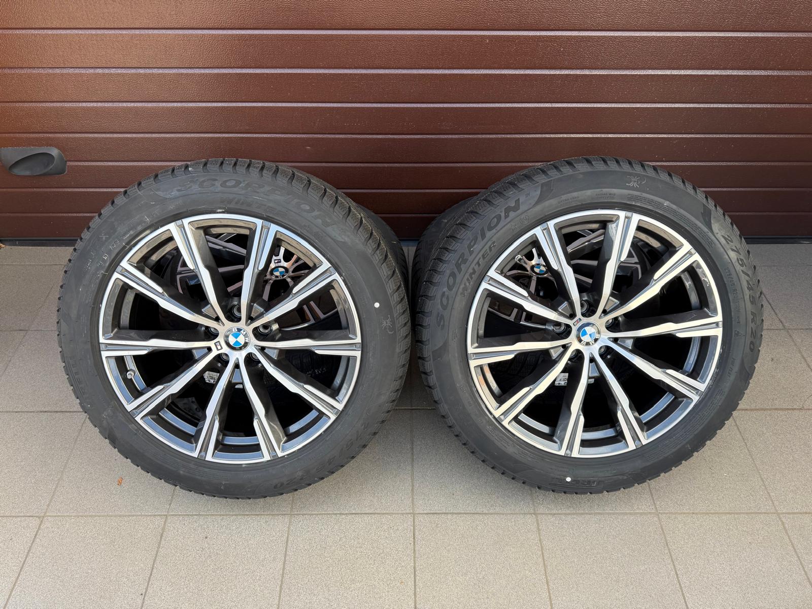 Original winter X5 G05 X6 G06 M Style 740 Wheels with pressure sensors, tires Pirelli r20 - Image 2