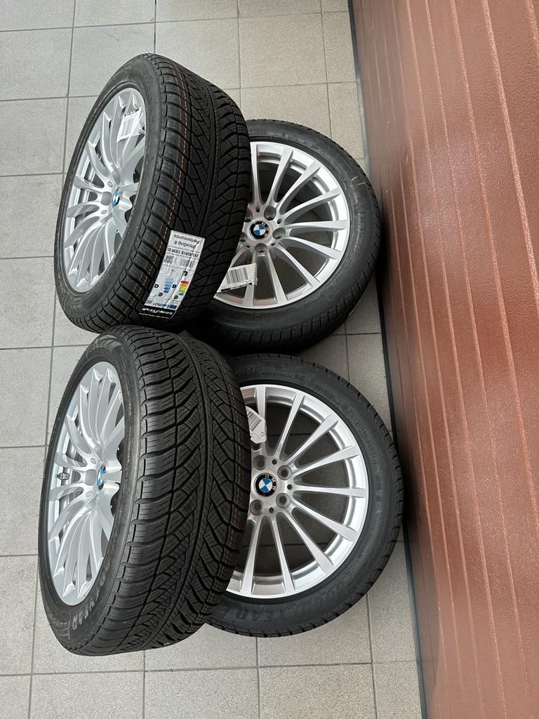 Original G30 G31 Vielspeiche 619 reflexsilber Wheels with pressure sensors, winter tires Good Year r18 - Image 3
