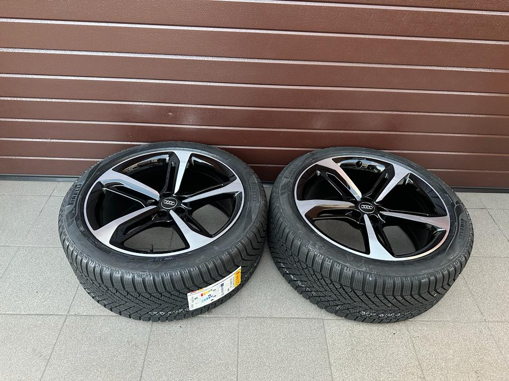 Original Q7 SQ7 Wheels with Pirelli Scorpion Winter 2 tires r21 - Image 4