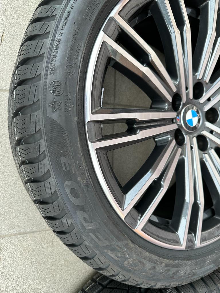 Original G42 G20 G21 G22 G23 M Paket Doppelspeiche 790 Wheels with pressure sensors, for winter tires Pirelli r18 - Image 5