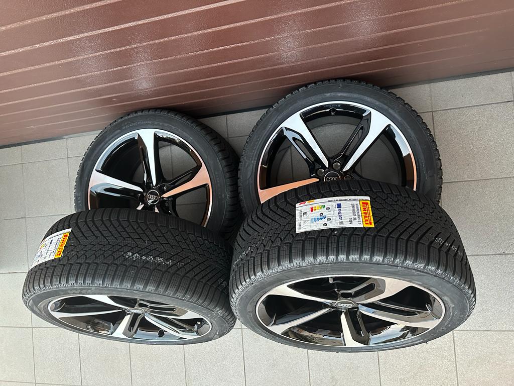 Original Q7 SQ7 Wheels with Pirelli Scorpion Winter 2 tires r21 - Image 2