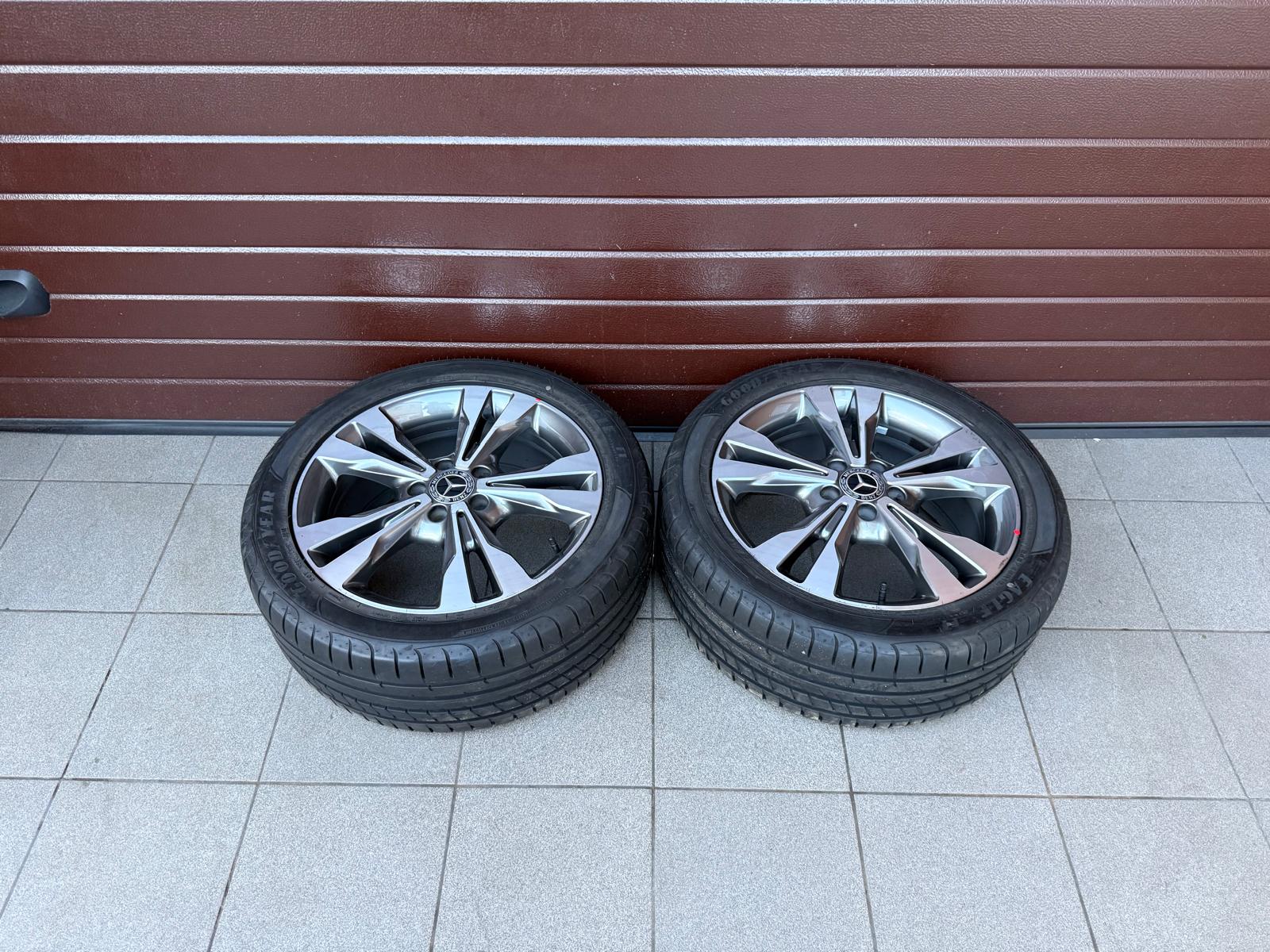 Original V Class Vito W447 W448 rims with pressure sensors, summer tires Good Year r18 - Image 7