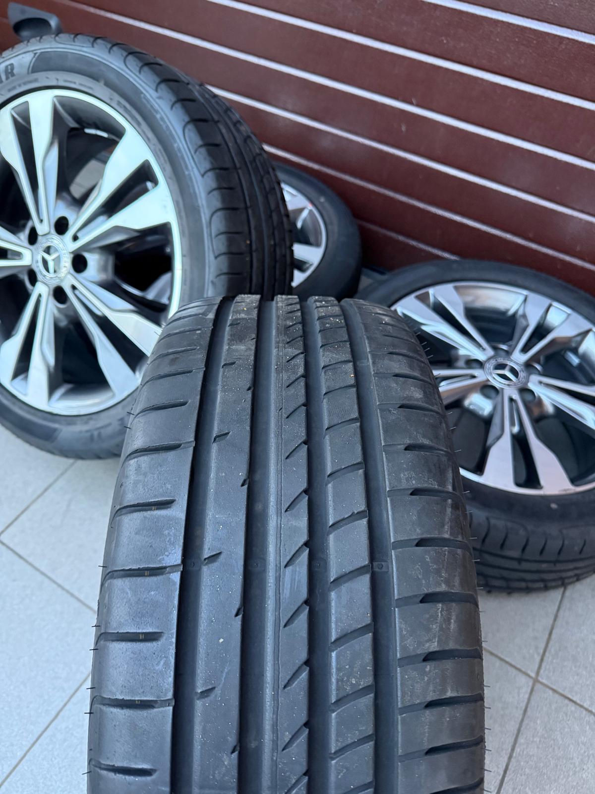 Original V Class Vito W447 W448 rims with pressure sensors, summer tires Good Year r18 - Image 4