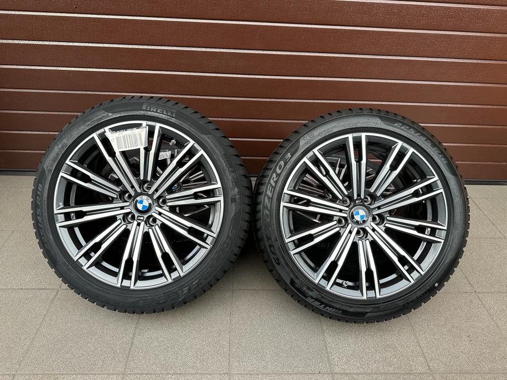 Original G42 G20 G21 G22 G23 M Paket Doppelspeiche 790 Wheels with pressure sensors, for winter tires Pirelli r18