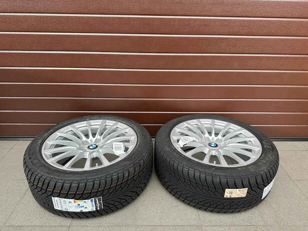 Original G30 G31 Vielspeiche 619 reflexsilber Wheels with pressure sensors, winter tires Good Year r18 - Image 6