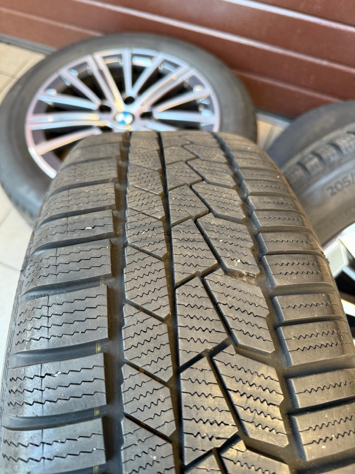 Original U06 Active Tourer 2 series, Styling 833 V-Spoke Wheels with pressure sensors, winter tires Continental r17 - Image 7