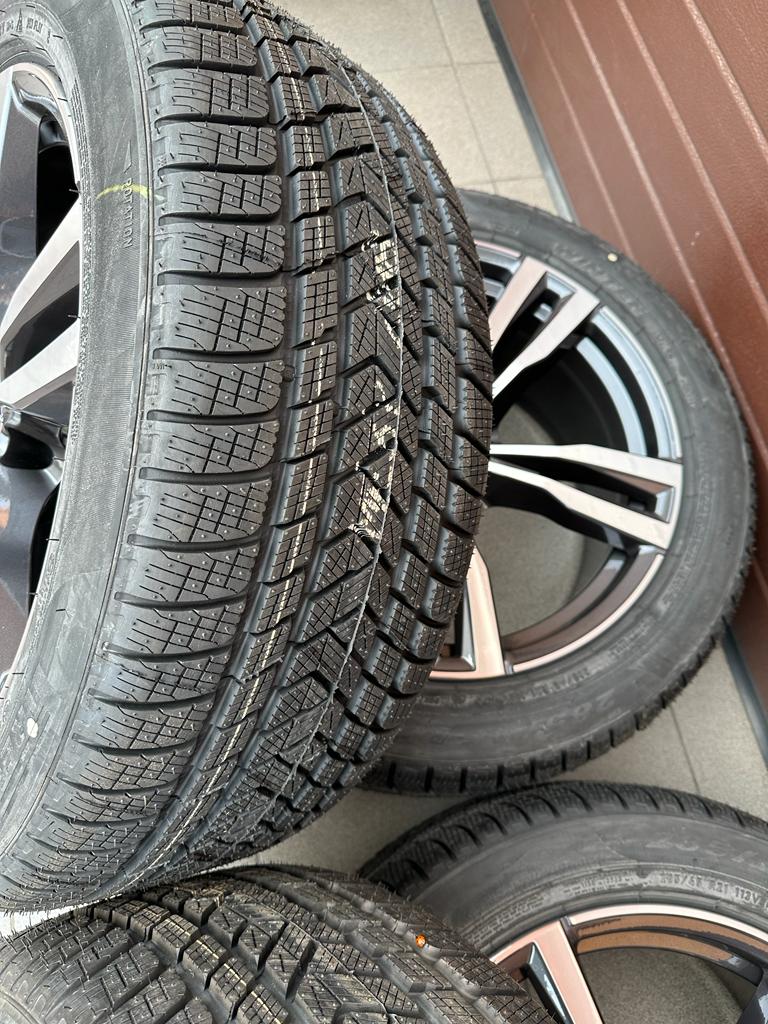 Original G07 X7 Lci M Doppelspeiche 754 bicolor (orbitgrey / glanzgedreht) Wheels with pressure sensors for winter tires Pirelli r21 - Image 4