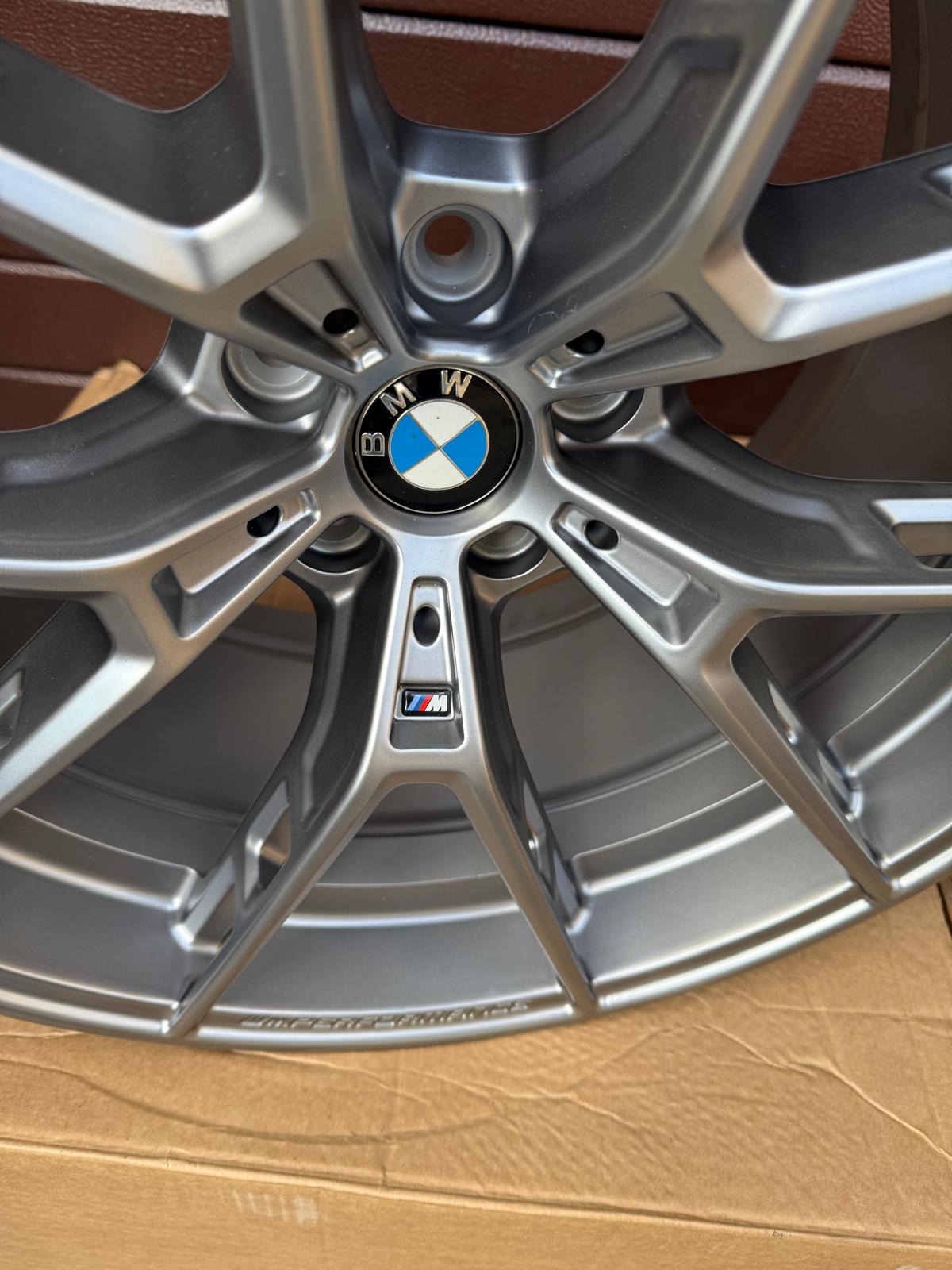 Original M5 M8 M Performance Y-Spoke 863 ferricgrey matt M5 F90 M5 CS M8 F91 F92 F93 Wheels r20 - Image 2