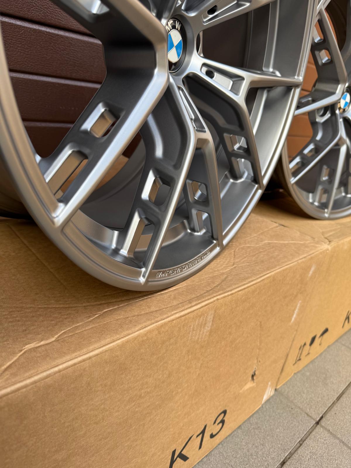 Original M5 M8 M Performance Y-Spoke 863 ferricgrey matt M5 F90 M5 CS M8 F91 F92 F93 Wheels r20 - Image 3