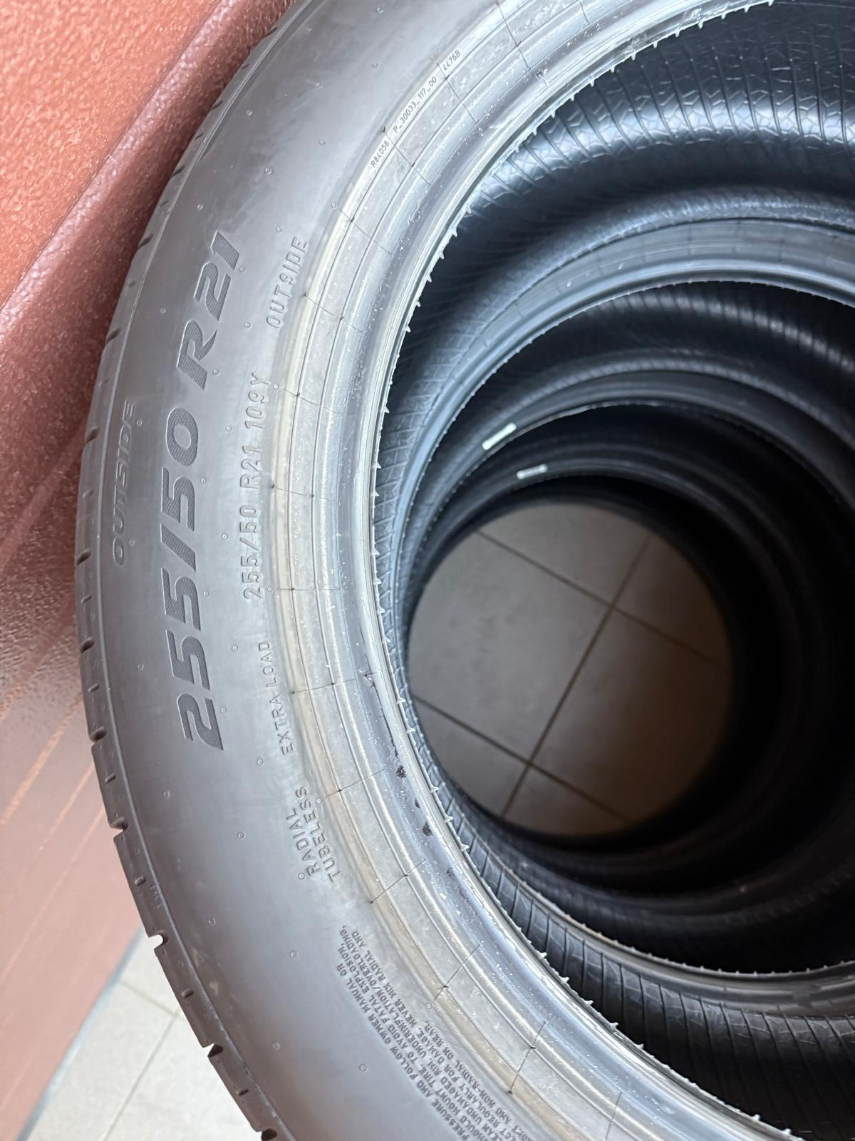 255/50r21 Pirelli Pzero E 109Y Summer tires set - Image 4