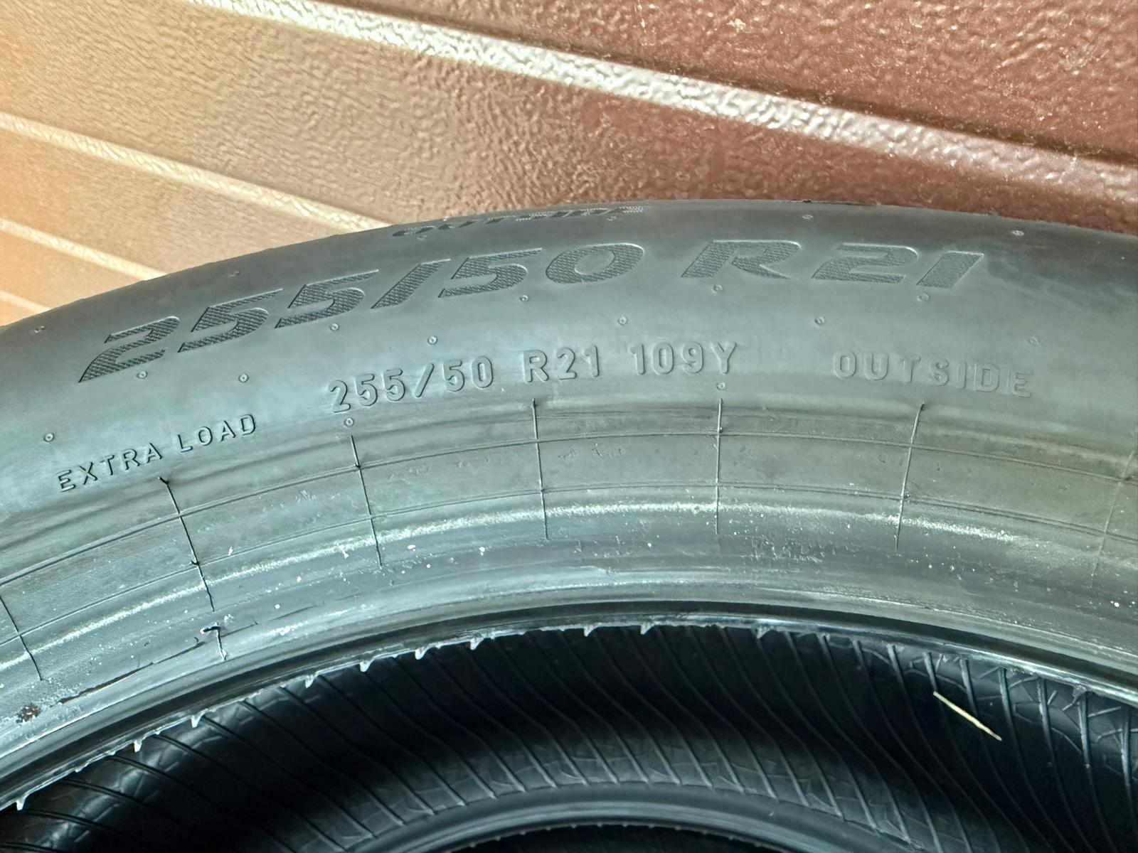 255/50r21 Pirelli Pzero E 109Y Summer tires set - Image 7