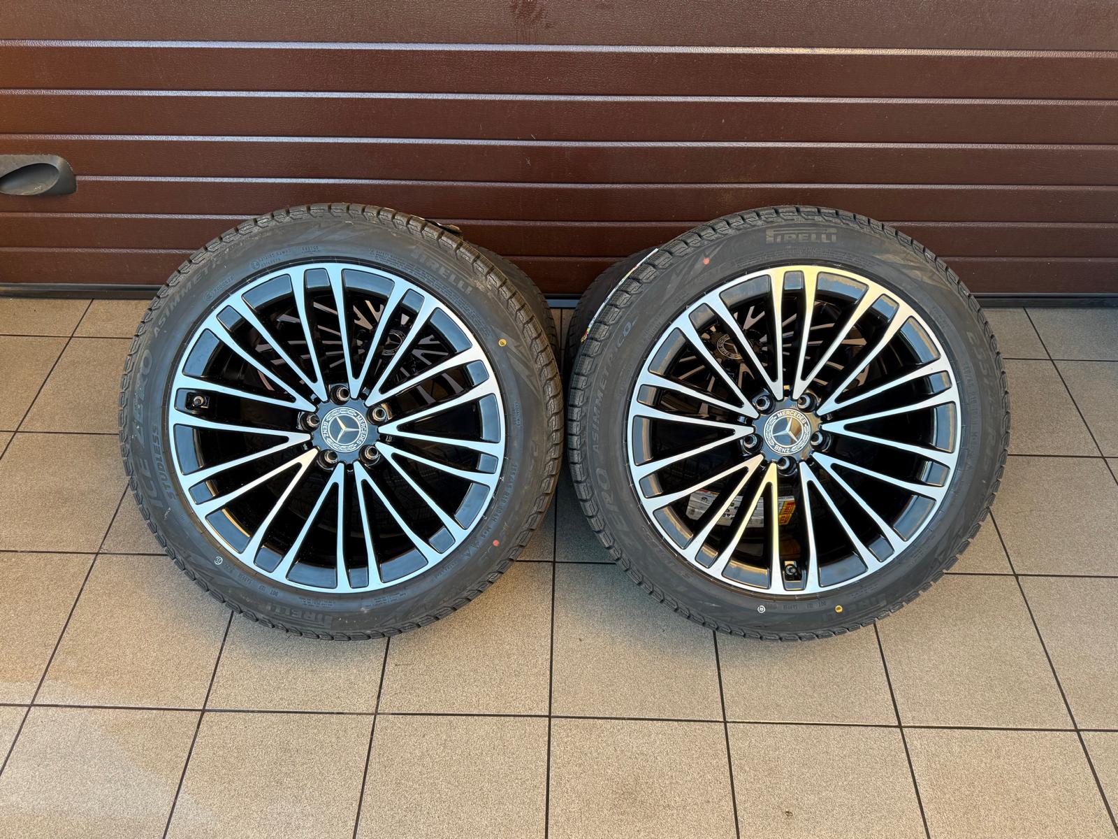 Original S Class A223 Wheels with pressure sensors, Pirelli tires r19