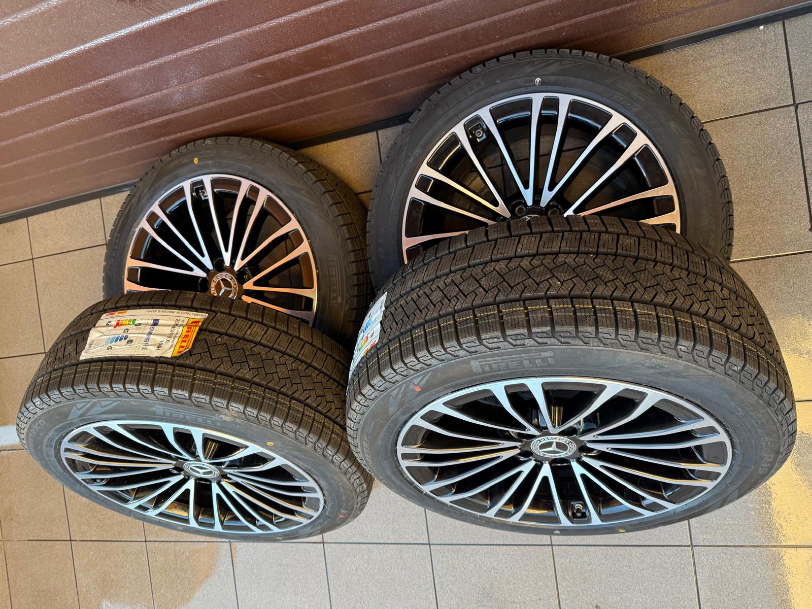 Original S Class A223 Wheels with pressure sensors, Pirelli tires r19 - Image 5