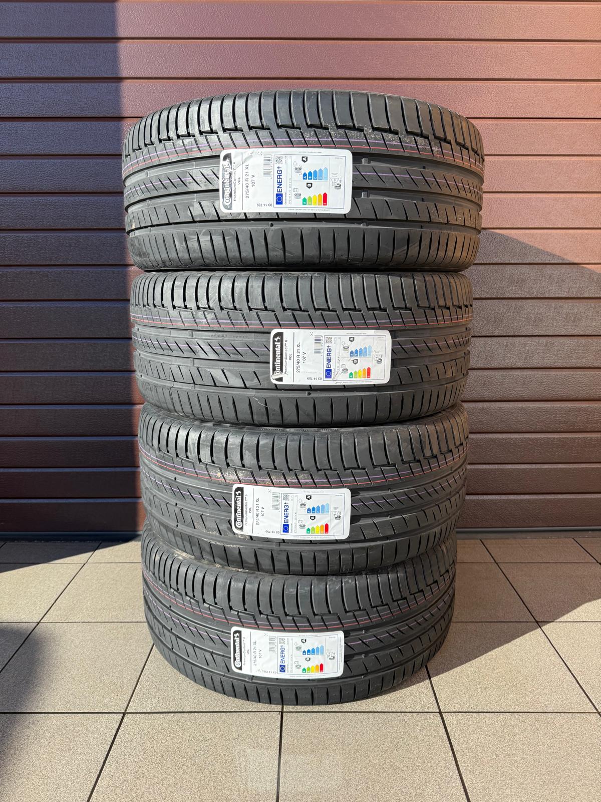 275/40R21 XL Continental PremiumContact 6 summer tires