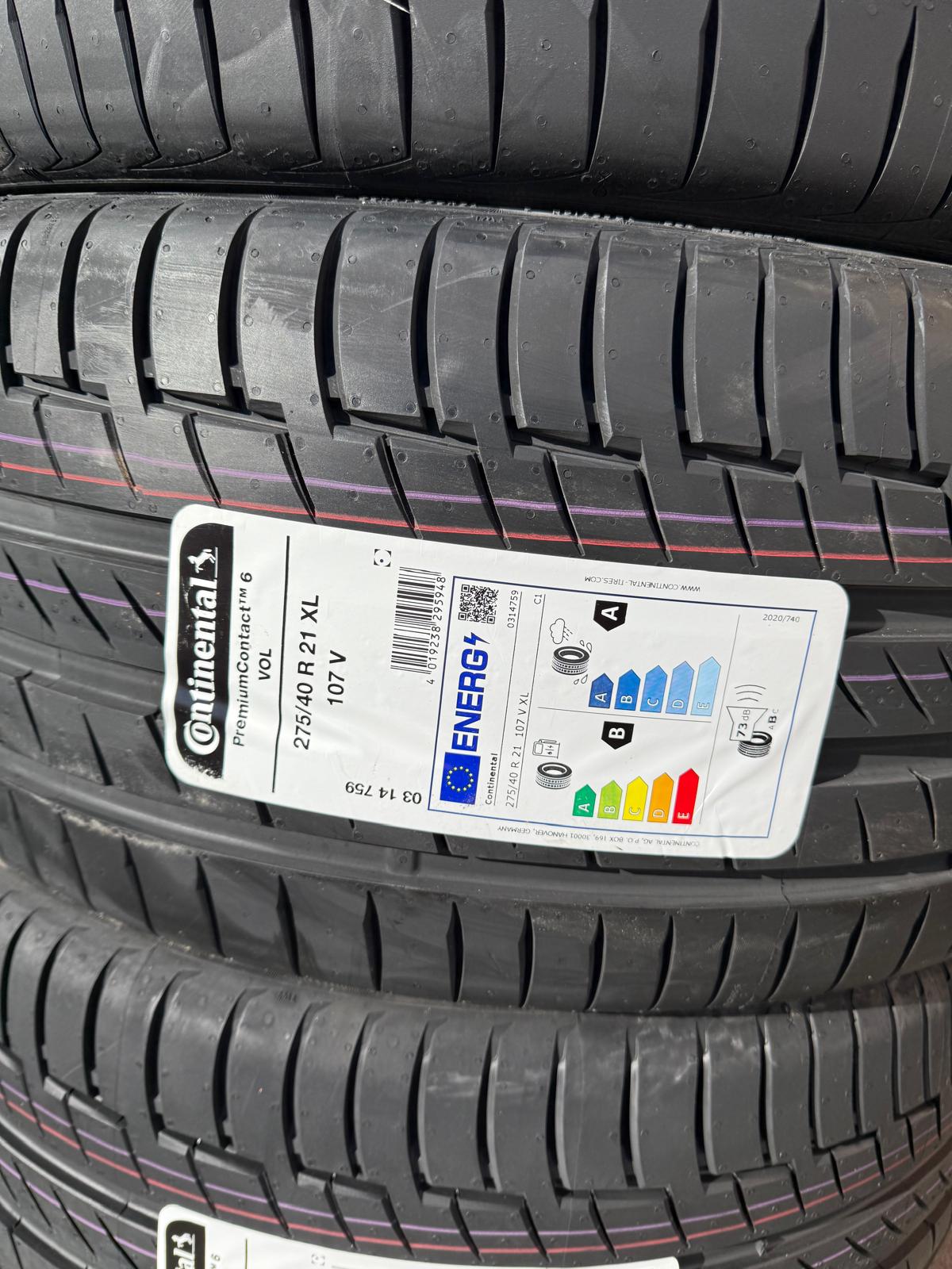 275/40R21 XL Continental PremiumContact 6 summer tires - Image 2