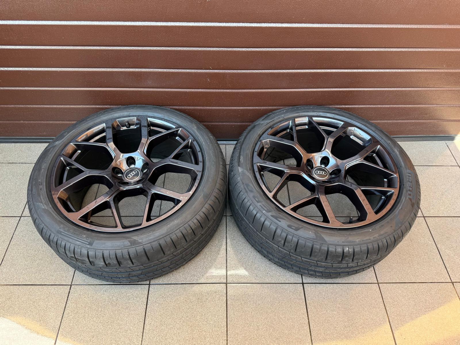 Original Q7 SQ7 Rims with summer tire Pirelli Pzero AO1 r21 - Image 7