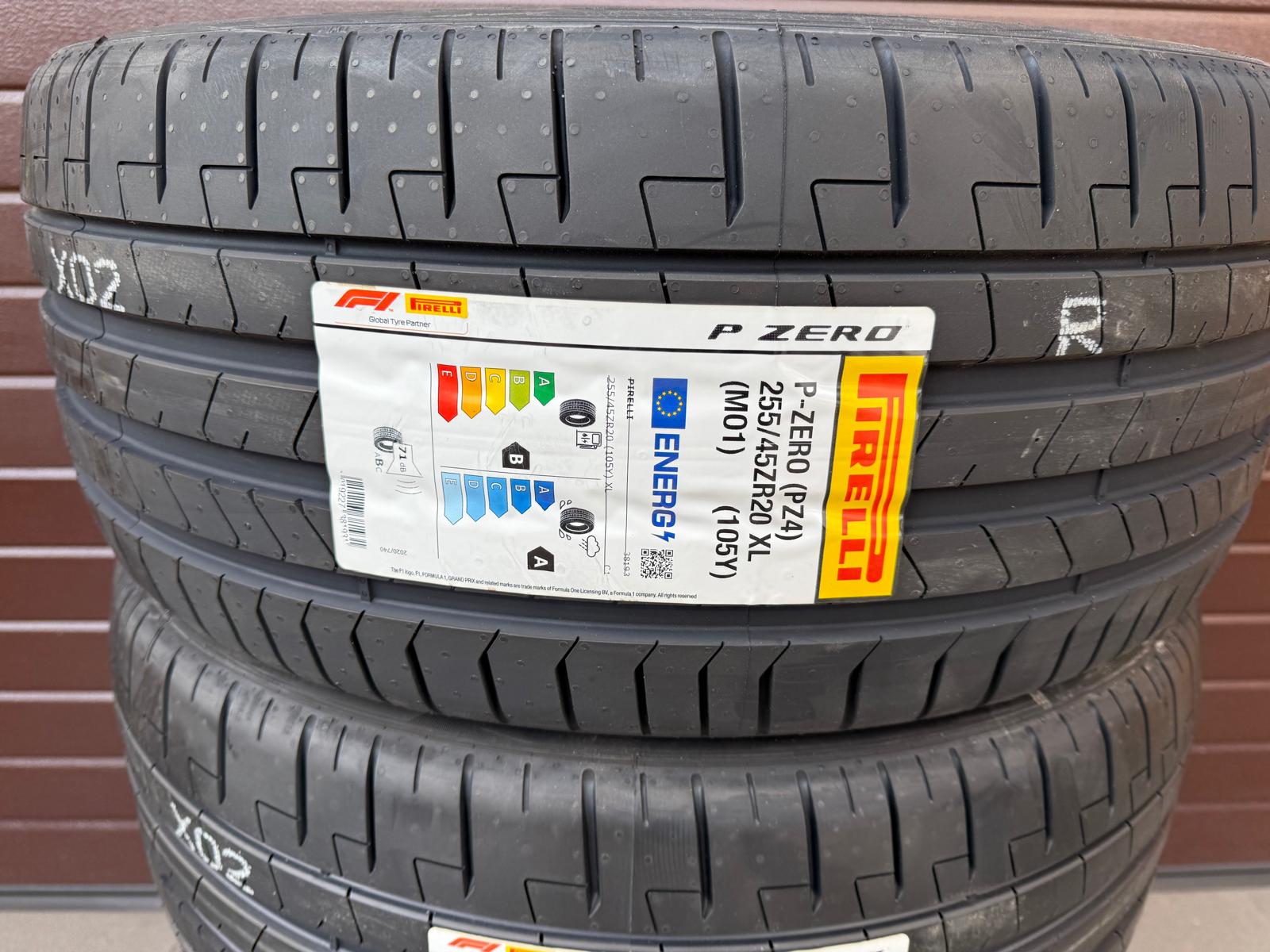 255/45r20 Pirelli P Zero XL MO1 Summer tires set - Image 2