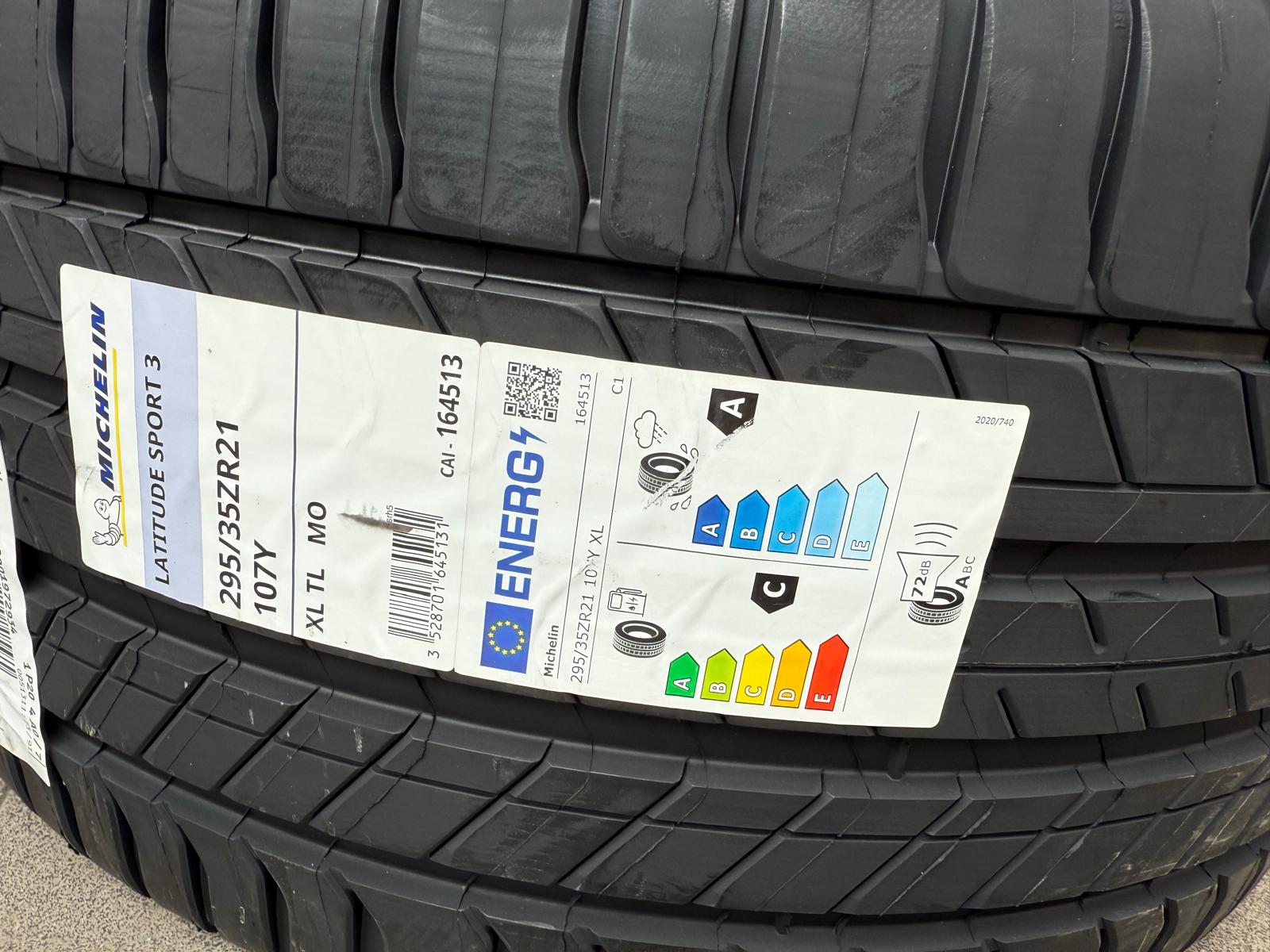 295/35r21 Michelin Latitude Sport 3 XL TL MO Summer tires - Image 2