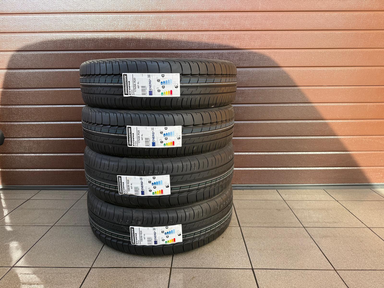 175/55 195/50 r20 T XL Bridgestone Ecopia EP500 tires set