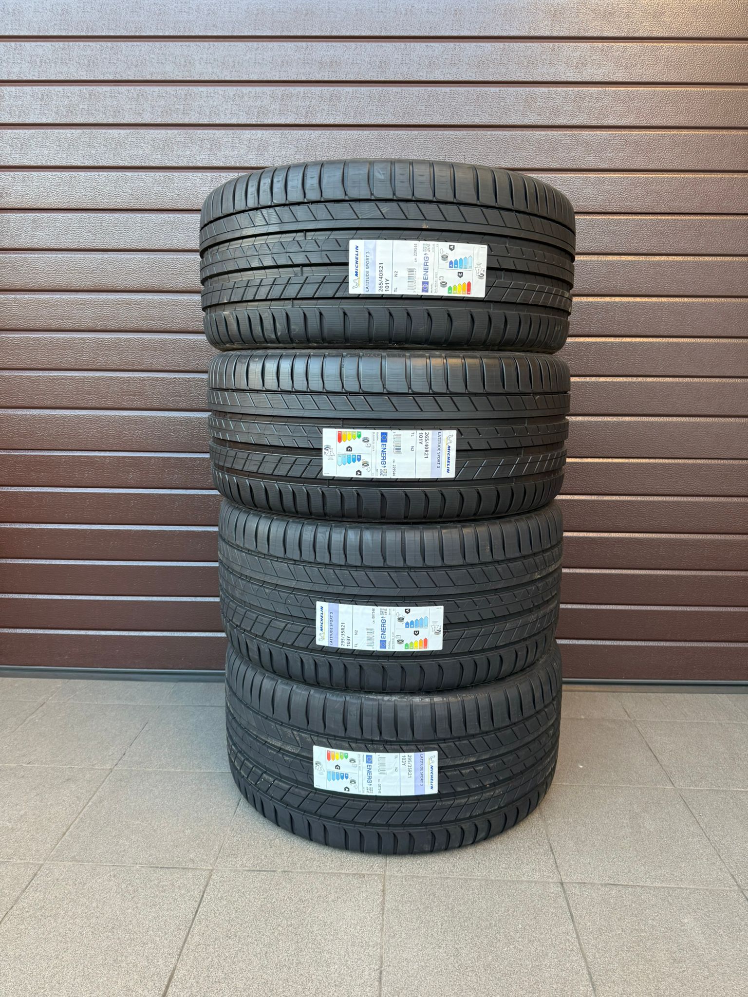 265/40 295/35 r21 Michelin Latitude Sport 3 Summer tires set