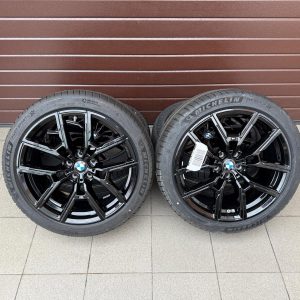 Original G26 i4 G26 M Y-Speiche 859 (jet black) Wheels with pressure sensors, tires Michelin r19