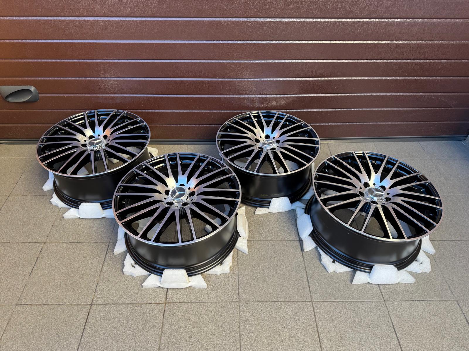 Original Glc W254 multi-spoke black wheels r20