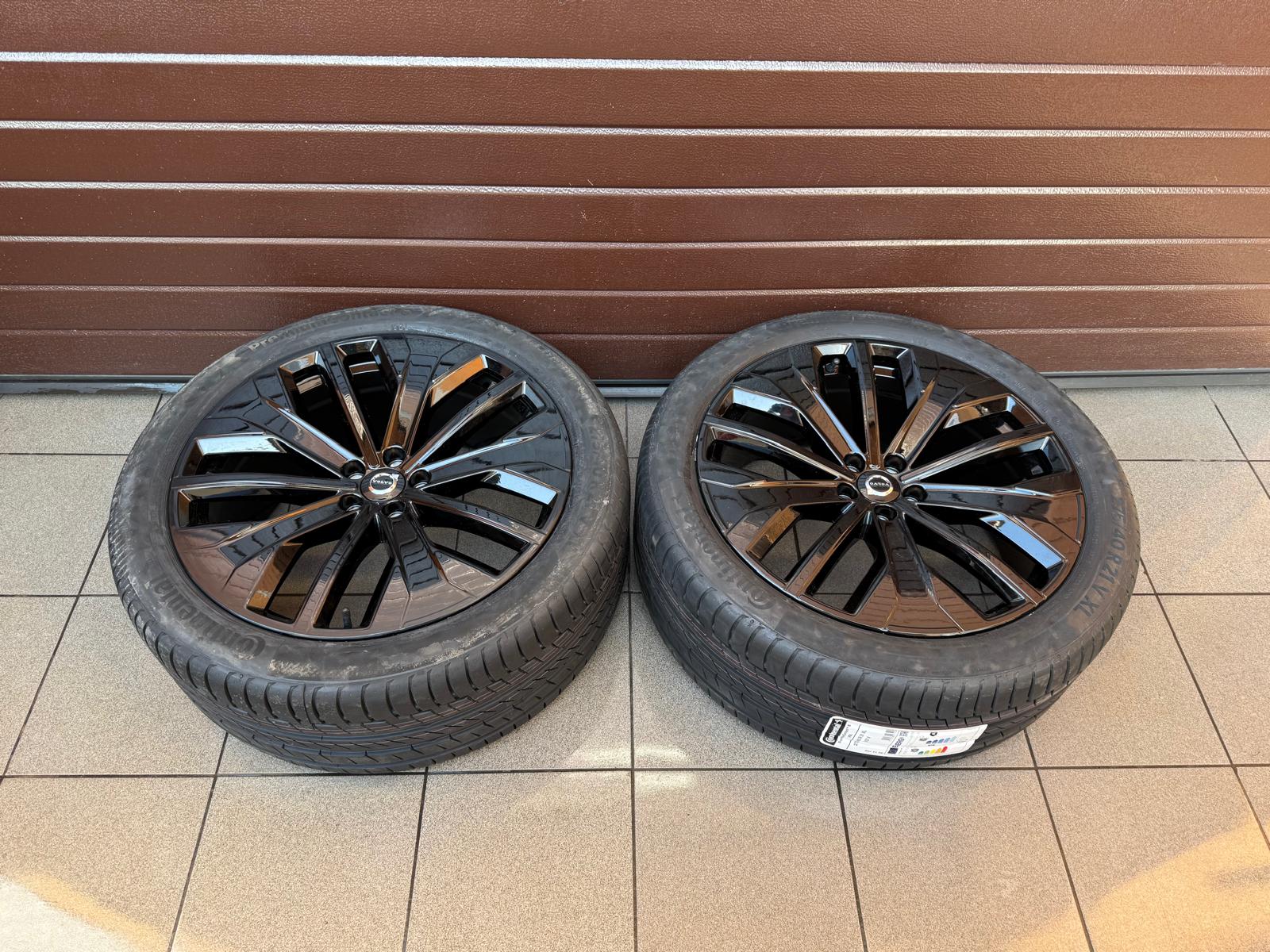 Original Volvo XC90 Black Edition Facelift Wheels with Tires Continental r21 - Image 6