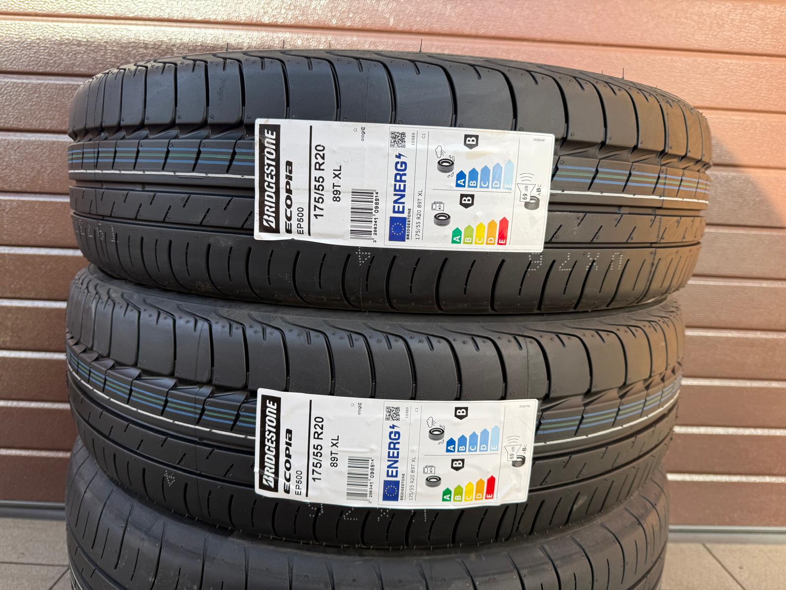 175/55 195/50 r20 T XL Bridgestone Ecopia EP500 tires set - Image 2