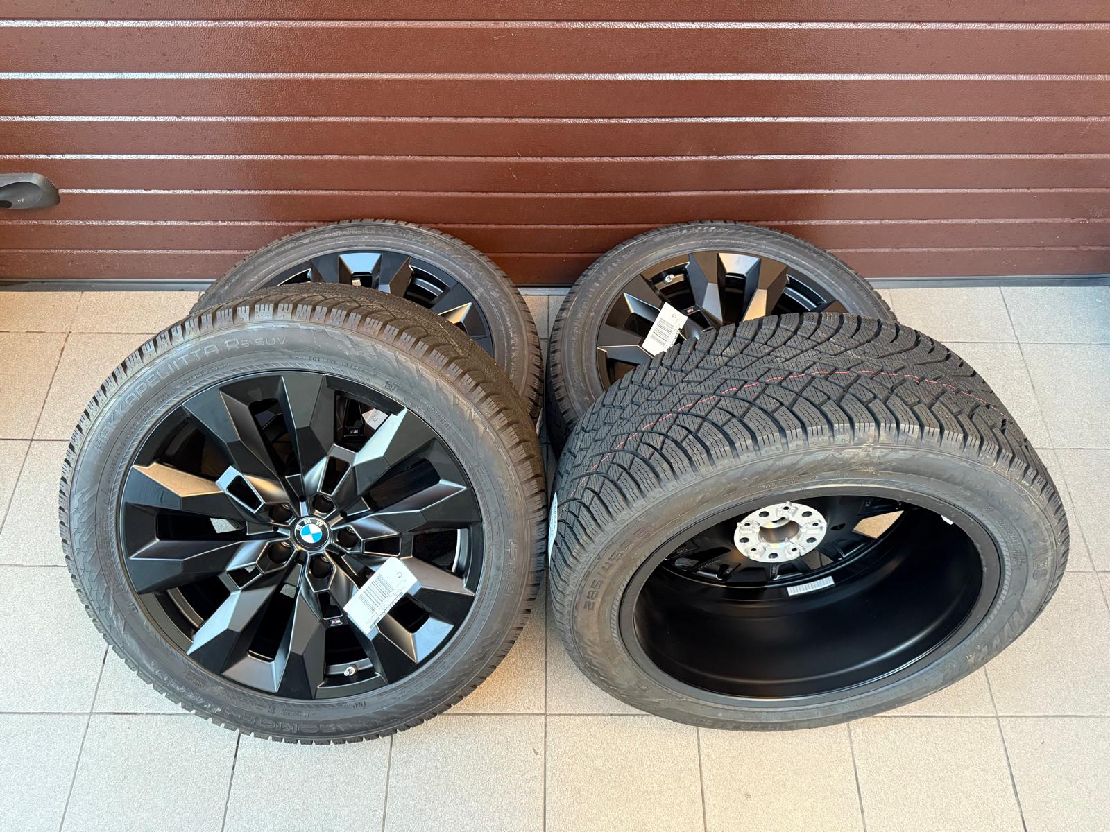 Original Winter G09 XM Style 917M Double Spoke Jet Black, Wheels with pressure sensors, Nokian tires r21 - Image 7