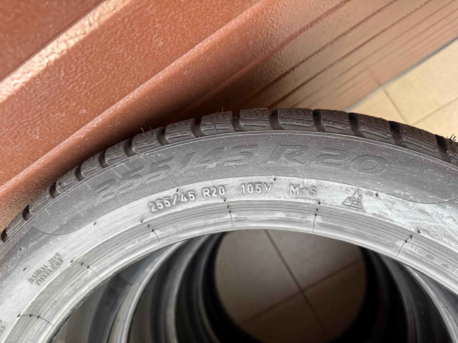 255/45r20 Pirelli Winter Sottozero 3 (*) R-F tires set - Image 5