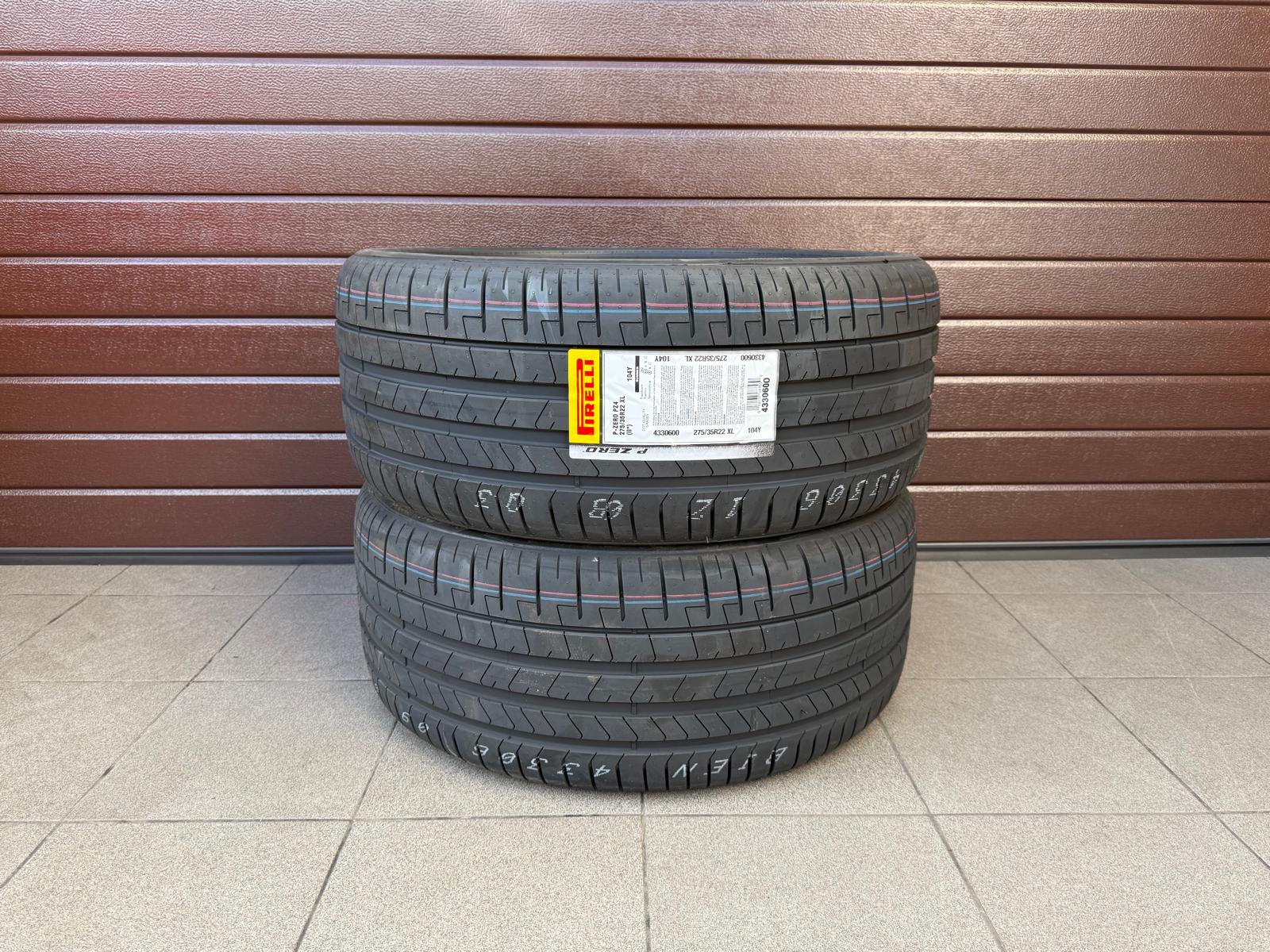 275/35r22 Pirelli P Zero Sport XL (II*) Summer tires 2pcs