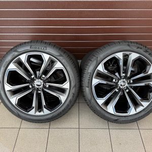 Original Q7 SQ7 RS Facelift Wheels with summer tire Pirelli Pzero AO1 r21