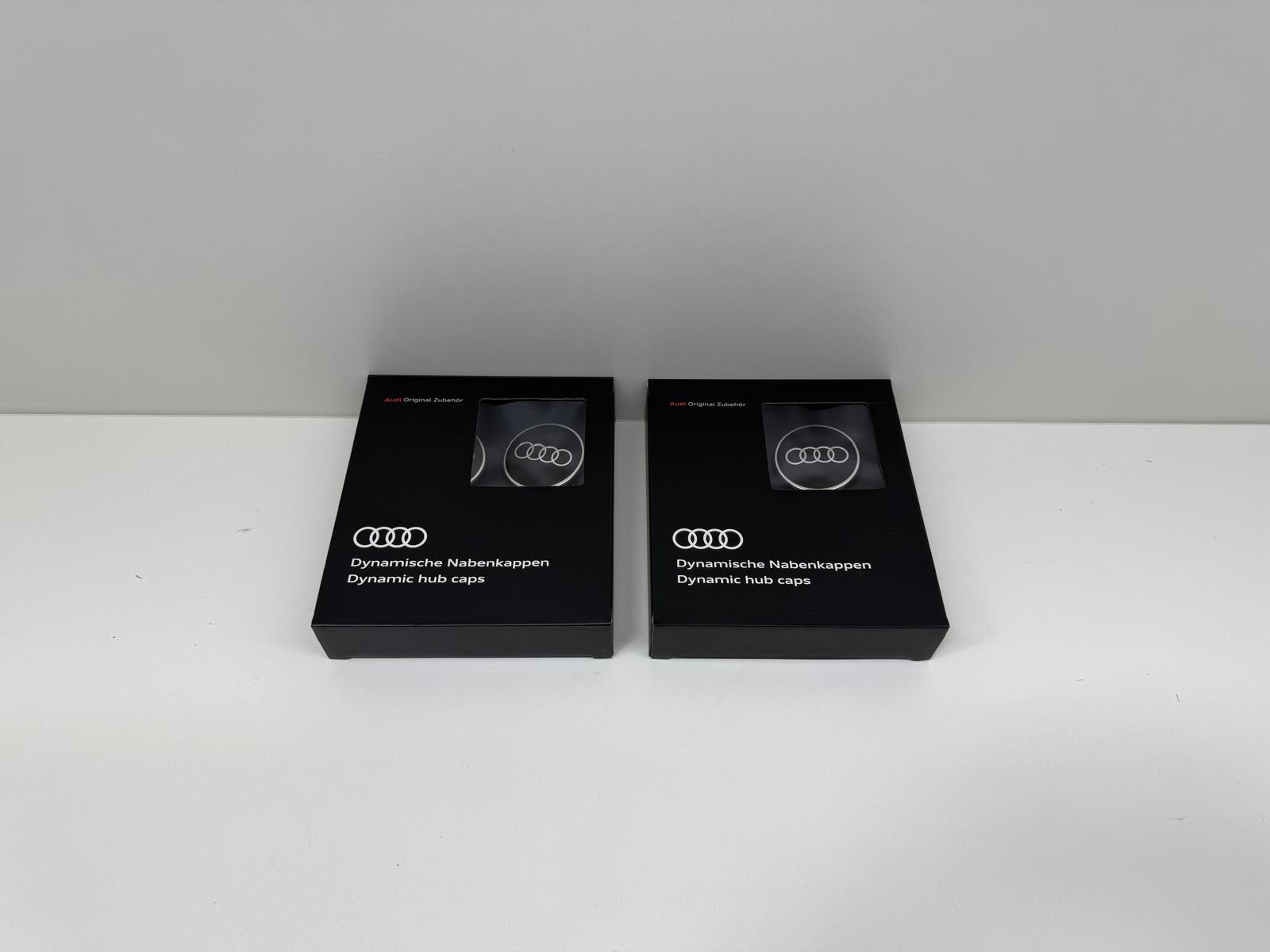 Original Audi Dynamic hub caps - Image 3