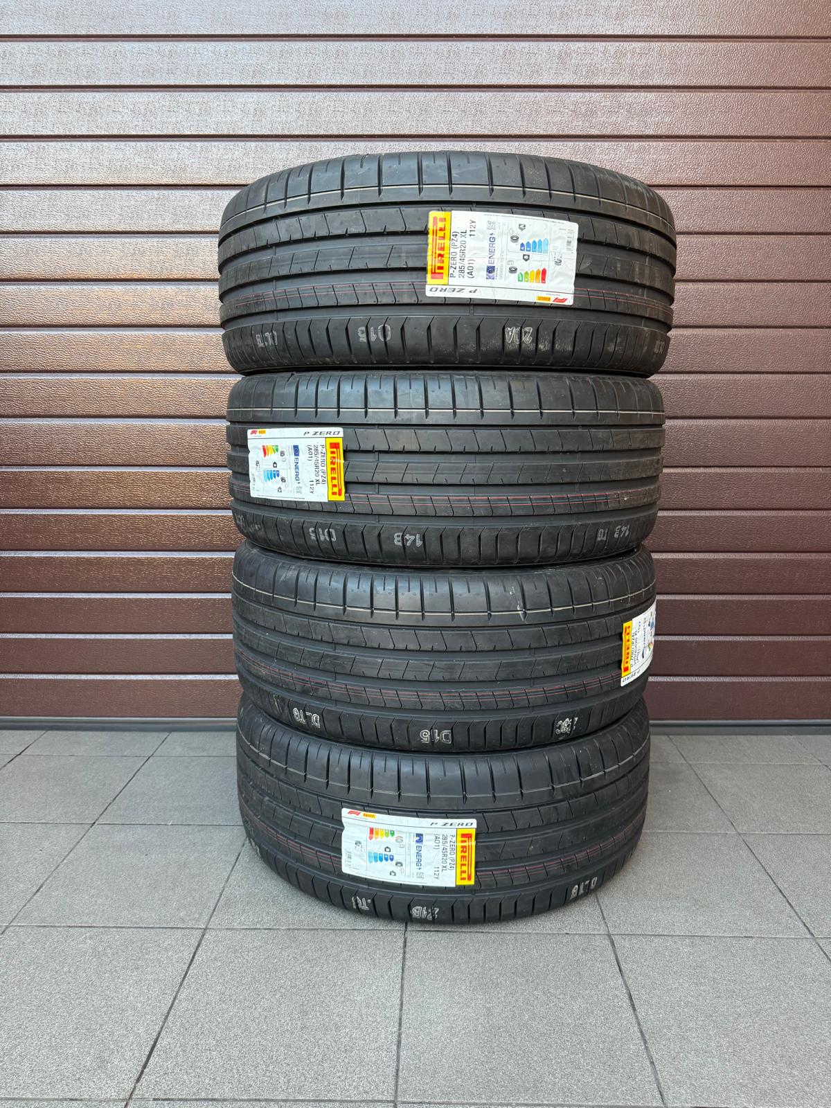 285/45r20 112Y Pirelli P-ZERO (PZ4) AO1 XL summer tires