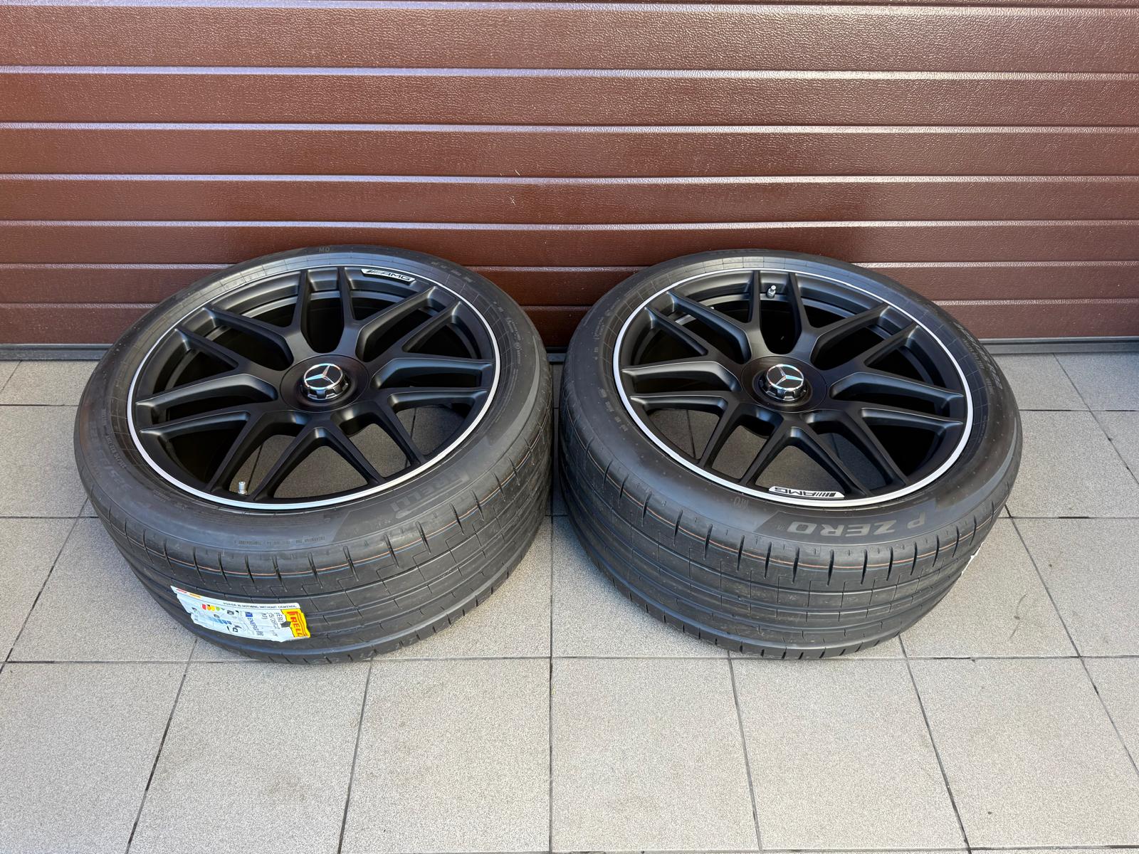 Original AMG 63 GLE / GLE Coupe W167, Wheels with pressure sensors, Tires Pirelli P-Zero r22 - Image 6