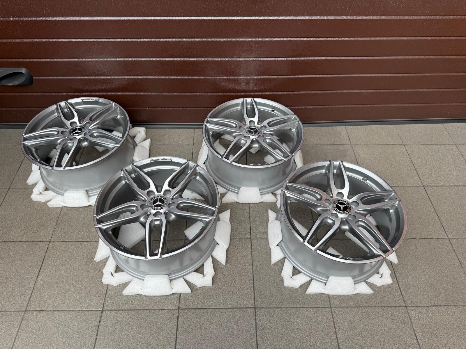 Original A176 AMG 5 double spoke wheels r18
