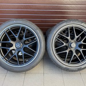 Original AMG 63 GLE / GLE Coupe W167, Wheels with pressure sensors, Tires Pirelli P-Zero r22