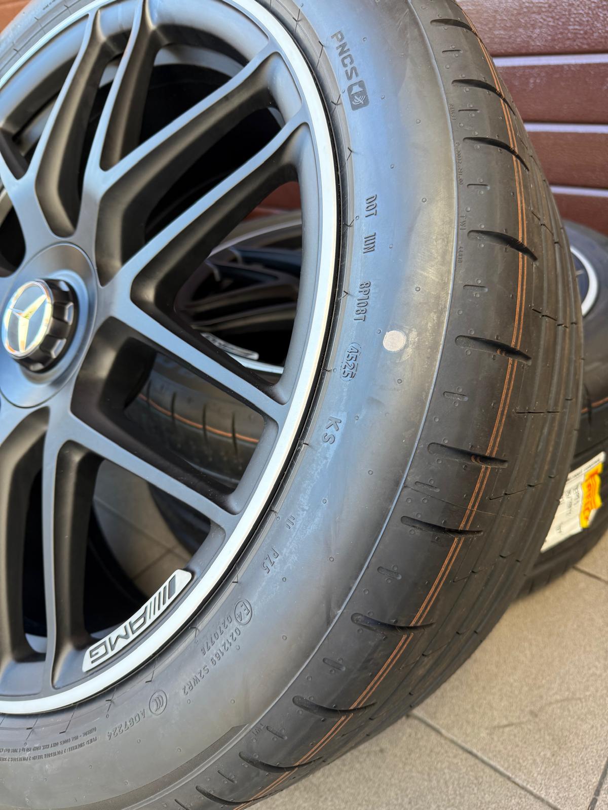 Original AMG 63 GLE / GLE Coupe W167, Wheels with pressure sensors, Tires Pirelli P-Zero r22 - Image 4