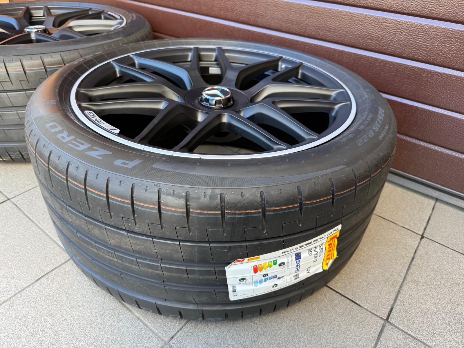 Original AMG 63 GLE / GLE Coupe W167, Wheels with pressure sensors, Tires Pirelli P-Zero r22 - Image 7