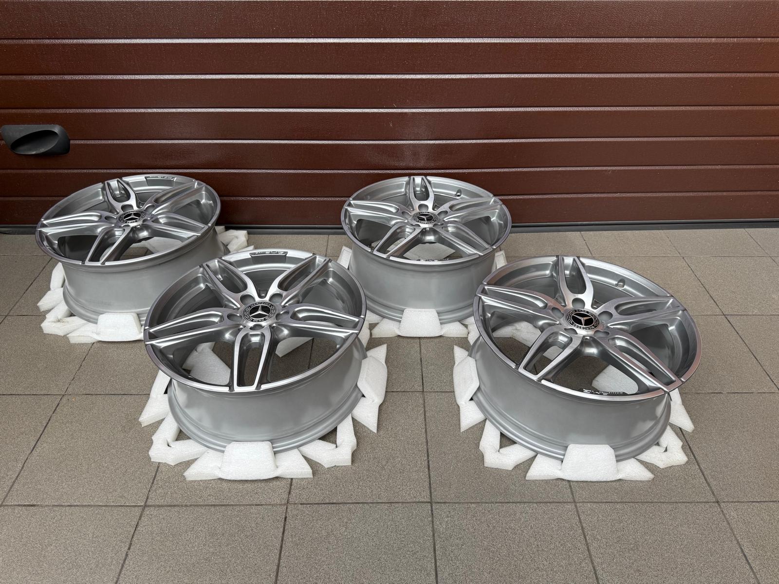 Original A176 AMG 5 double spoke wheels r18 - Image 2