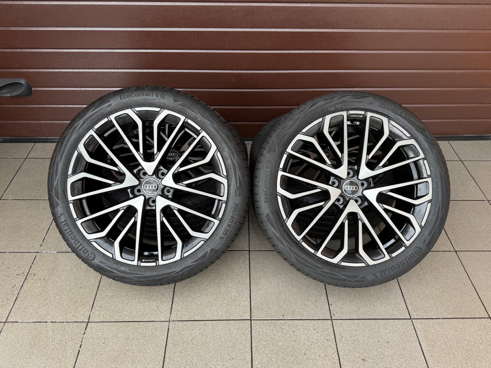 Original Q3 RSQ3 Q3 Sportback Wheels with Continental tires rR20