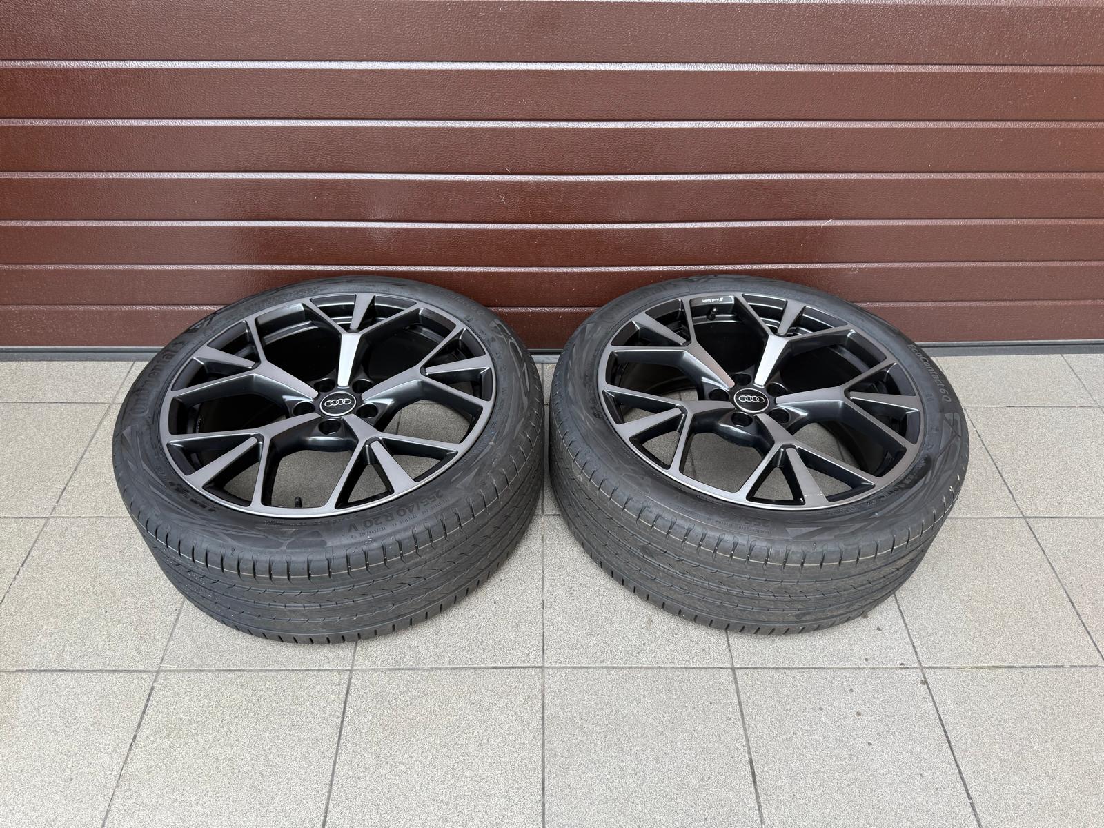 Original Q3 RSQ3 Q3 Sportback Wheels with Continental tires rR20 - Image 7
