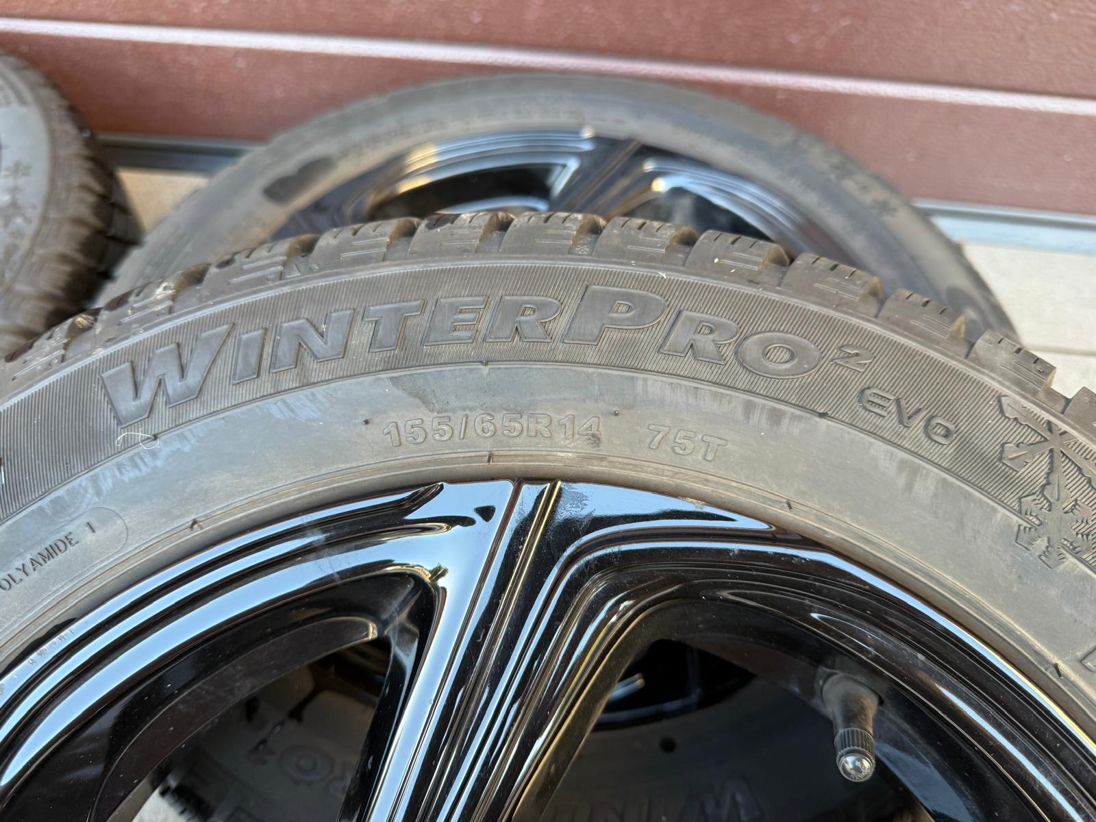 Original Aixam Coupe Gti 2026 model Wheels with winter tires r14 - Image 4