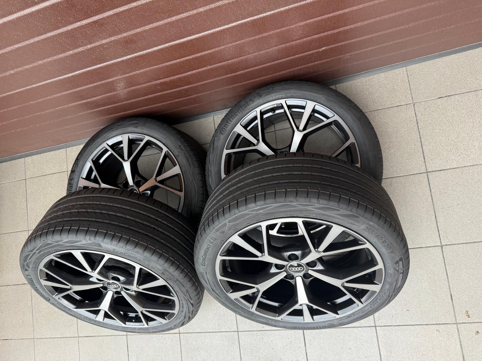 Original Q3 RSQ3 Q3 Sportback Wheels with Continental tires rR20 - Image 2